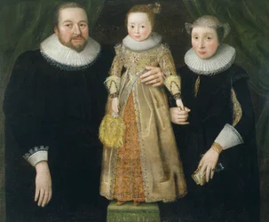 Porträt einer Familie, 1627